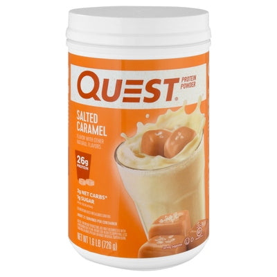 Quest Protein Powder Salted Caramel 4/1.6 LB [UNFI #2395358]