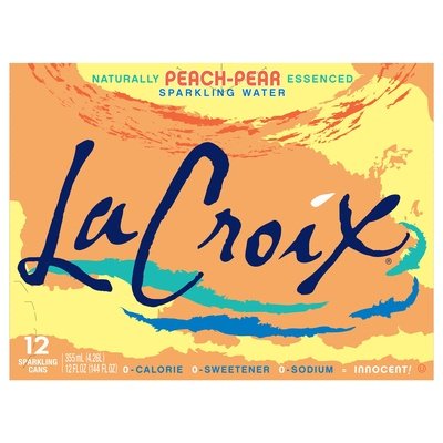 Lacrx Sprklng Wtr Can Pch-Pear 2/12/12 OZ [UNFI #1194265] [ebt] T