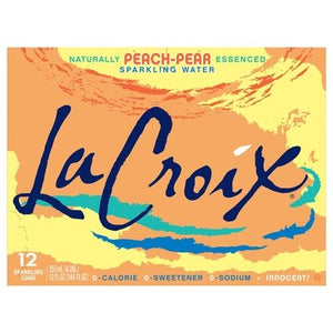 Lacrx Sprklng Wtr Can Pch-Pear 2/12/12 OZ [UNFI #1194265] [ebt] T