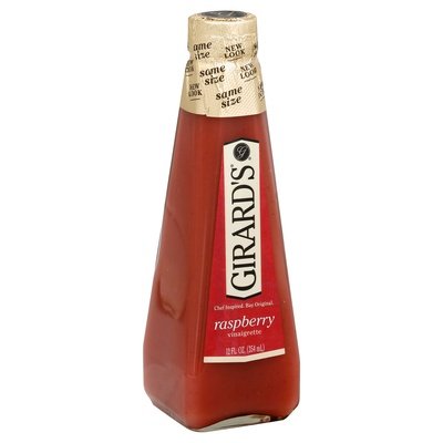 Girards Vinaigrette Raspberry 6/12 OZ [UNFI #2407393] [ebt]