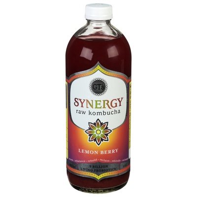 Gts Kombucha Raw Lemon Berry 6/48 OZ [UNFI #2909521] [ebt] T