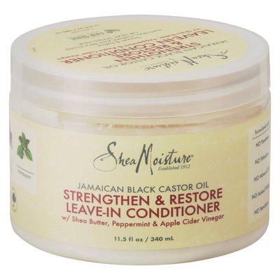 Shea Moisture Leave-In Conditioner Leave-In Strengthen & Restore Jamaican Black Castor Oil 1/11.5 OZ [UNFI #2847812] T