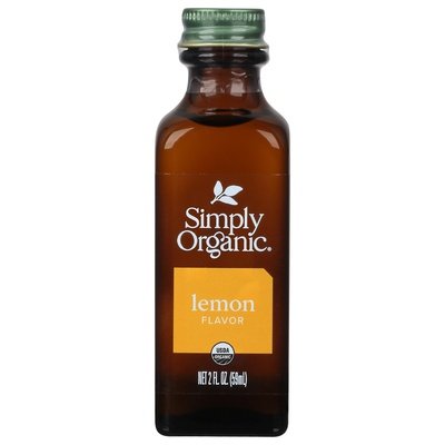 Simply Organic Lemon Flavor 6/2 OZ [UNFI #186072] [ebt]