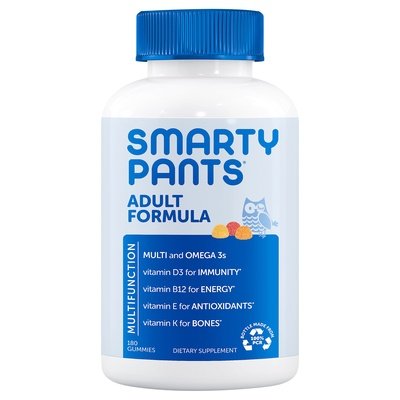 Smartypants Adult Formula Gummies 1/180 CT [UNFI #1137371] T
