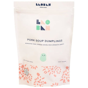 Laoban Dumplings Dumplings Pork Soup 6/8 OZ [UNFI #2853539] [ebt]