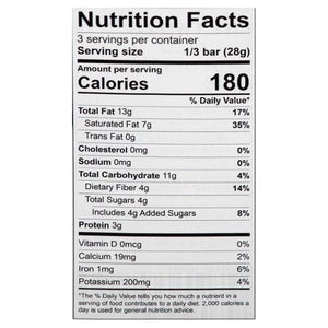 Theo Chocolate Dark Chocolate Organic Pure Dark 85% 12/3 OZ [UNFI #108001] [ebt] T