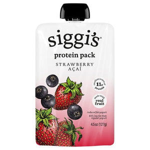 Siggis Protein Pack Strawberry Acai 8/4.5 oz [UNFI #3152774 ] [ebt]