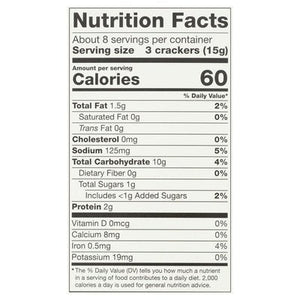 Partners Crackers Hors Doeuvre Olive Oil & Sea Salt 6/4.4 OZ [UNFI #2365450] [ebt]