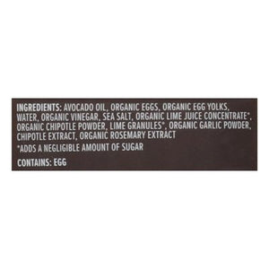 Primal Kitchen Real Mayonnaise Chipotle Lime 6/17 OZ [UNFI #2852515] [ebt]