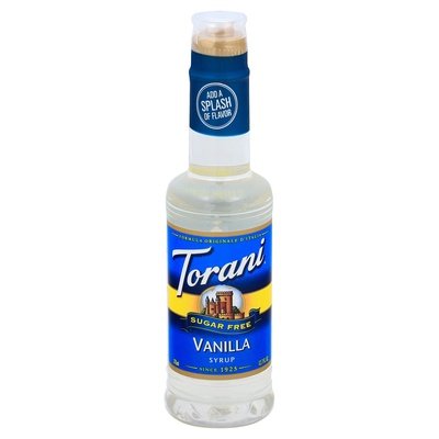 Torani Syrup Sugar Free Vanilla 4/12.7 OZ [UNFI #2271310] [ebt] T