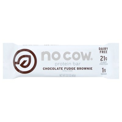 No Cow Protein Bar Chocolate Fudge Brownie 12/2.12 OZ [UNFI #2218816] [ebt]