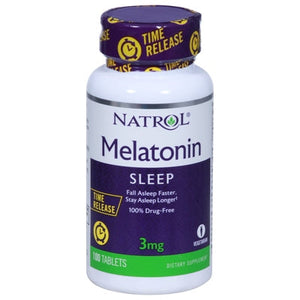 Natrol Melatonin Sleep 3 Mg Tablets 1/100 TAB [UNFI-CARLISLE #0937193]