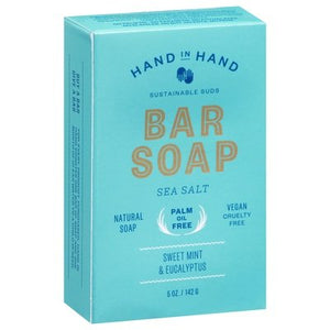 Hand In Hand Bar Soap Sea Salt 1/5 OZ [UNFI #2396349] T