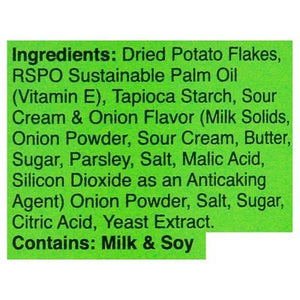 The Good Crisp Company Potato Crisps Sour Cream & Onion 12/1.6 OZ [UNFI #2132645] [ebt]