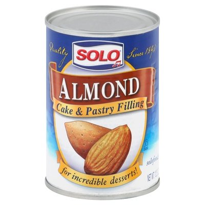 Solo Cake And Pastry Filling Almond 12/12.5 OZ [UNFI #803726] [ebt]