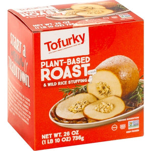 Tofurky Roast & Wild Rice Stuffing 6/26 oz [UNFI #0987479 ] [ebt]