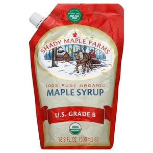 Shady Maple Farms Maple Syrup Pure Organic 6/16.9 OZ [UNFI #1226117] [ebt] T