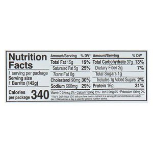 Reds Burrito Chicken Chorizo 12/5 OZ [UNFI #2036507] [ebt]