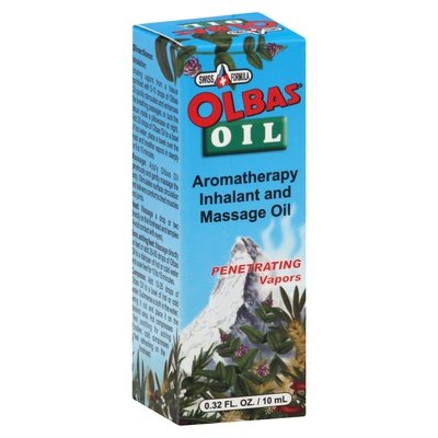 Olbas Inhalant And Massage Oil Aromatherapy Penetrating Vapors 1/.32 OZ [UNFI #594648] T