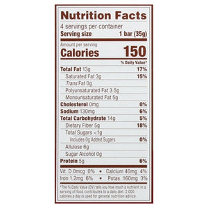 Munk Pack Nut & Seed Bar Sea Salt Dark Chocolate Flavored 6/4/1.23OZ [UNFI #2720571] [ebt]