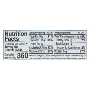 Reds Burrito Organic Cheese Quesadilla 12/4.5 OZ [UNFI #2468759] [ebt]