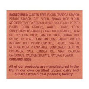 Katz Gluten Free Rolls Cinnamon 6/8.5 OZ [UNFI #2835692] [ebt]