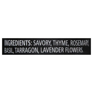 Frontier Nat Prod Co-Op Herbes De Provence 1/.85 OZ [UNFI #335745] [ebt]