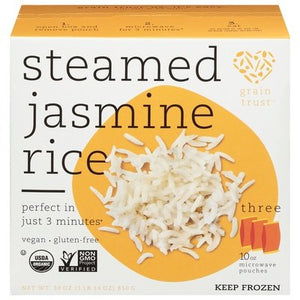 Grain Trust Jasmine Rice Steamed 6/30 OZ [UNFI #2106243] [ebt]