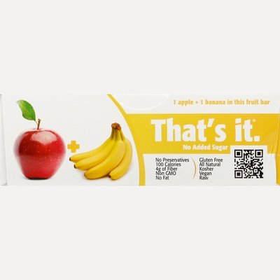 Thats It Thats It Apple/Banana Box 12/1.2 OZ [UNFI #1517598] [ebt]