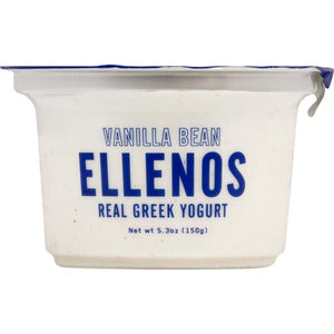 Ellenos Yogurt Greek Vanilla Bean 8/5.3 oz [UNFI #2653350 ] [ebt]