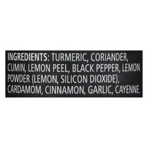 Frontier Nat Prod Co-Op Seasoning Indian Curry With Turmeric Coriander & Lemon 1/1.87 OZ [UNFI #439380] [ebt]