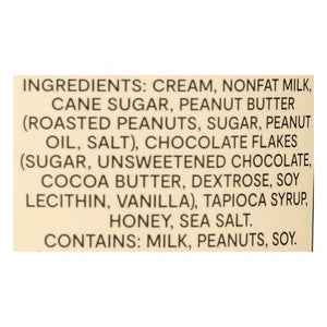 Jenis Ice Cream Salted Peanut Butter With Chocolate Flecks 8/16 OZ [UNFI #1826254] [ebt]