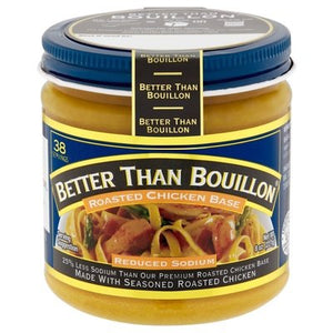 Better Than Bouillon Roasted Chicken Base Reduced Sodium 6/8 OZ [UNFI #277335] [ebt]