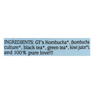 Gts Raw Kombucha Original 12/16 OZ [UNFI #2273209] [ebt] T