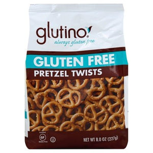 Glutino Pretzel Twists Gluten Free 12/8 OZ [UNFI #470005] [ebt]