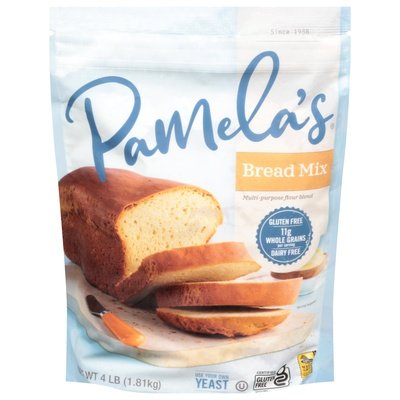 Pamelas Bread Mix 3/4 LB [UNFI #500108] [ebt]