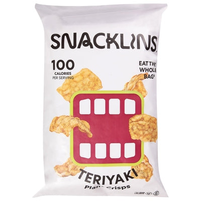 Snacklins Plant Crisps Teriyaki 12/3 OZ [UNFI #2676252] [ebt]