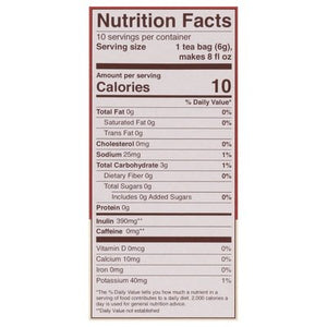 Teeccino Herbal Tea Chaga Ashwagandha Tea Bags 6/10 BAG [UNFI #2658565] [ebt]