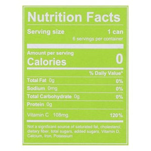 Hop Wtr Sparkling Hop Water Lime Non-Alcoholic 4/6/12 OZ [UNFI #2821775] [ebt] T
