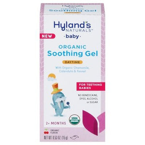 Hylands Soothing Gel Organic Baby Daytime 1/.53 OZ [UNFI #2983385] T