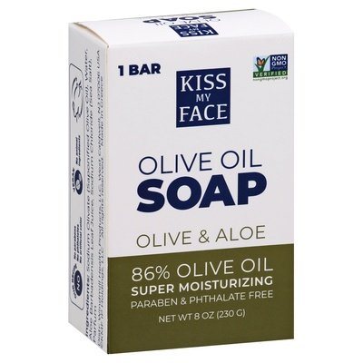 Kiss My Face Olive Oil Soap Olive & Aloe 1/8 OZ [UNFI #496406] T