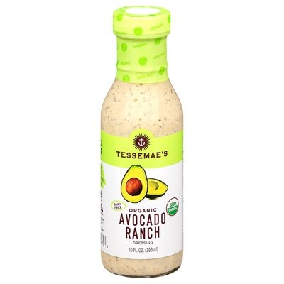 Tessemaes Dressing Organic Avocado Ranch 6/10 OZ [UNFI #2163053] [ebt]