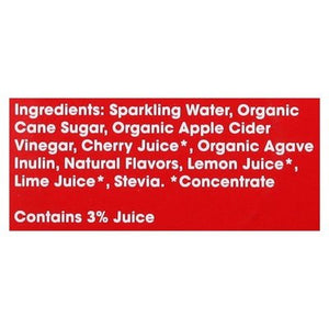 Poppi Prebiotic Soda Cherry Limeade 6/4/12 OZ [UNFI #2975571] [ebt] T