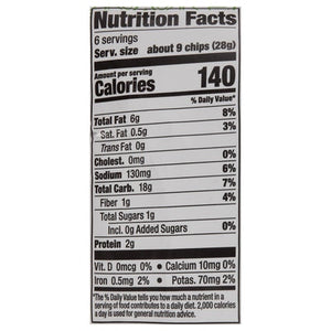Lundberg Family Farms Rice Chips Fiesta Lime 6/5.5 OZ [UNFI #3028982] [ebt]