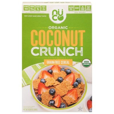 Nuco Cereal Grain-Free Organic Coconut Crunch 6/10.5 OZ [UNFI #2449098] [ebt]