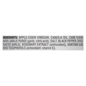 Briannas Vinaigrette Dressing Garlic 6/12 OZ [UNFI #2889913] [ebt]