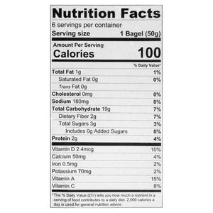 Odoughs Bagels Vegan Original 6/10.6 OZ [UNFI #1249630] [ebt]