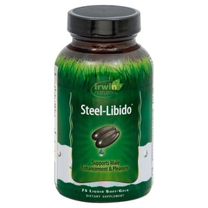 Irwin Naturals Steel-Libido Liquid Soft-Gels 1/75 SGEL [UNFI #2116218] T