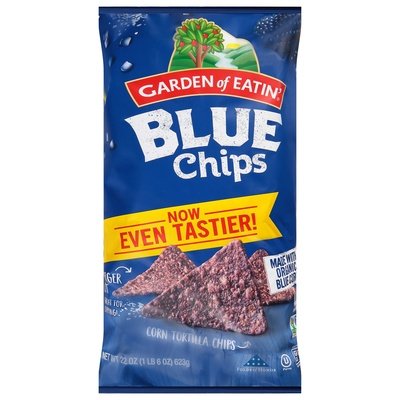 Garden Of Eatin Corn Tortilla Chips Blue 10/22 OZ [UNFI #584359] [ebt]