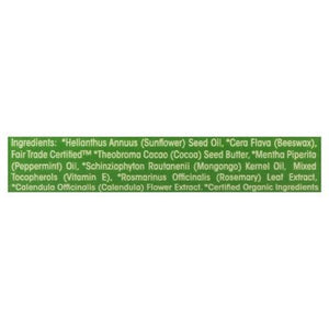 Mongo Kiss Lip Balm Peppermint 15/.25 OZ [UNFI #1225481] T